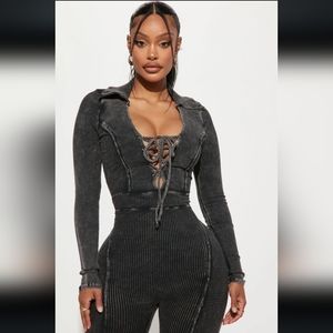 Mineral Wash Jumpsuit
